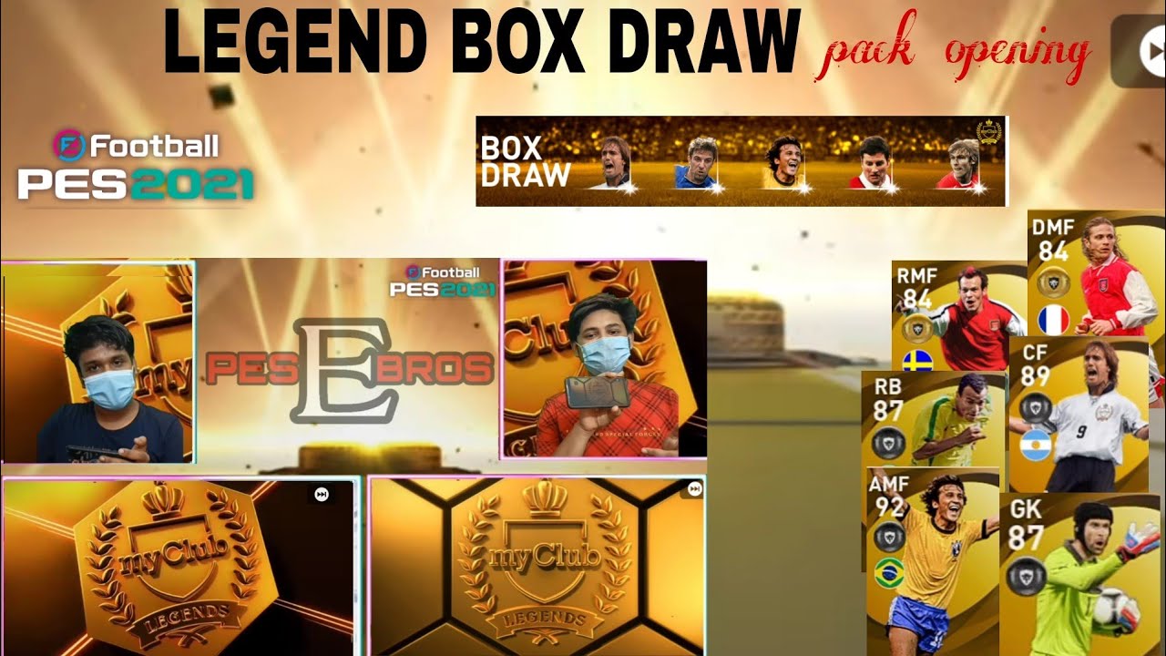 LEGEND PACK OPENING🤩🔥|| WORLDWIDE CLUBS🔥 ||PES 2021 MOBILE