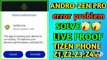 ANDROZEN PRO error problem || solve live proof Z1,Z2,Z3,Z4 || 100% WORKING || BY CRAZY_BABU_YT