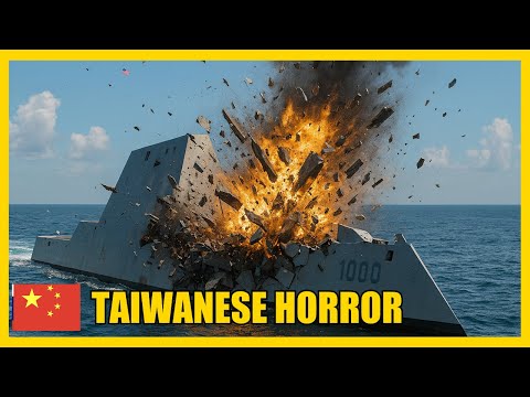First Battle Between Stealth Warships Almost Happened Type 055 Vs Zumwalt In Taiwan Strait  First Battle Between Stealth Warships Almost Happened Type 055 Vs Zumwalt In Taiwan Strait
