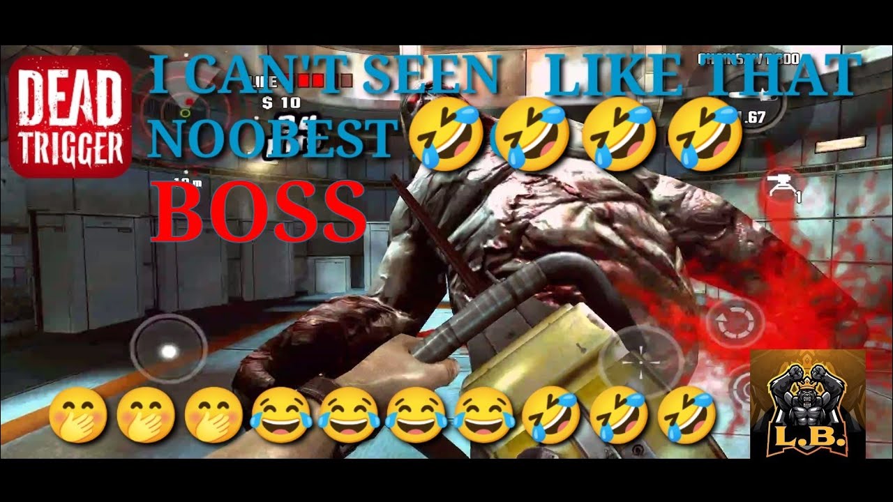 Noob boss fight in dead trigger...offline zombies games