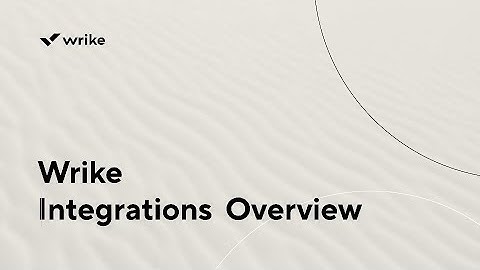 Wrike Integrations Overview