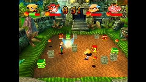 Crash Bash - Jungle Bash Gold Relic (Co-op with PR)