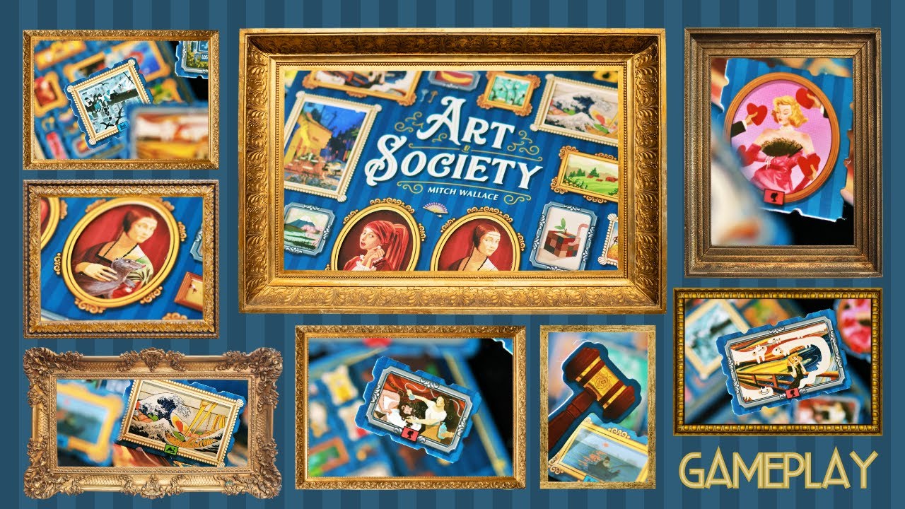 PRZEDPREMIEROWO | Art Society od Lucky Duck Games | Gameplay