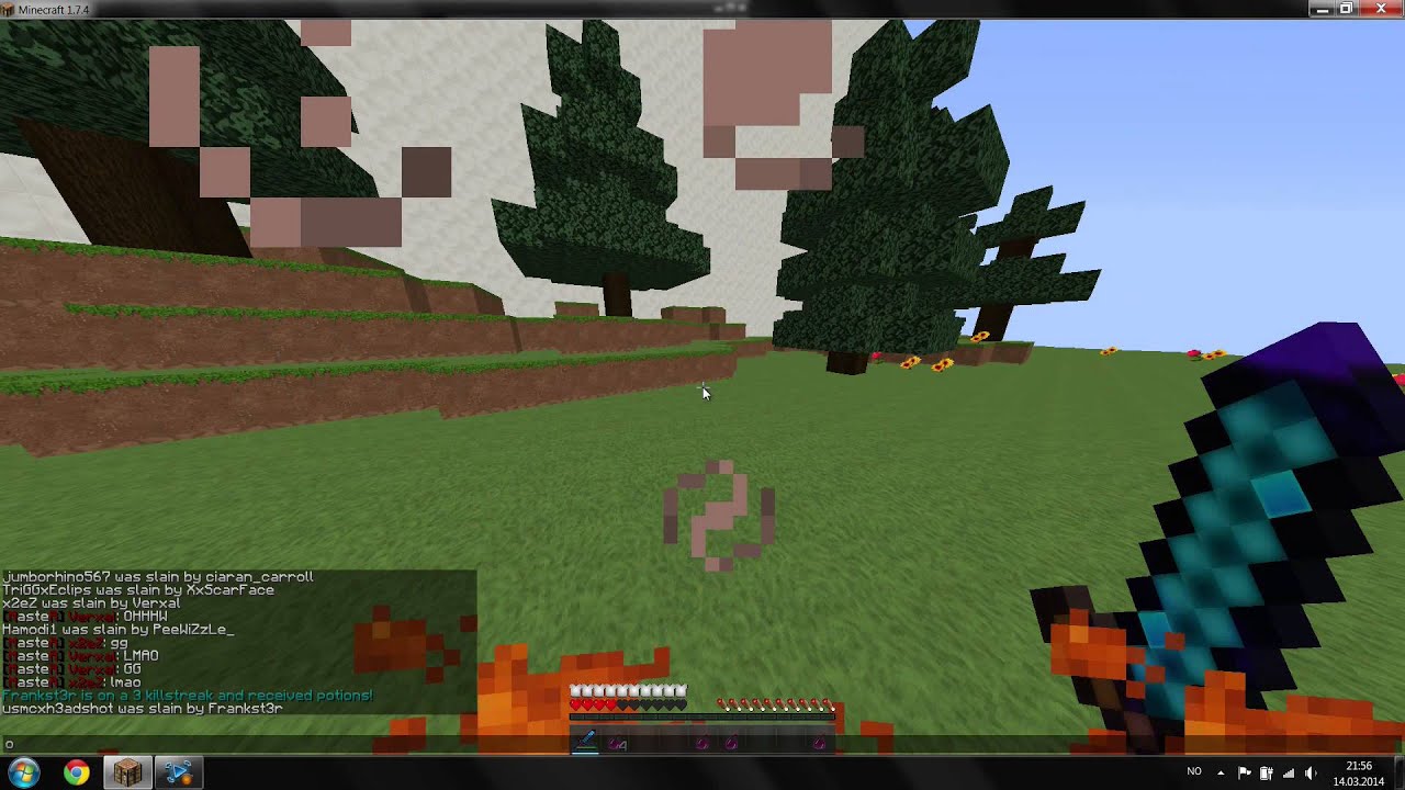 1vs1s!  MineCraft! PvP!