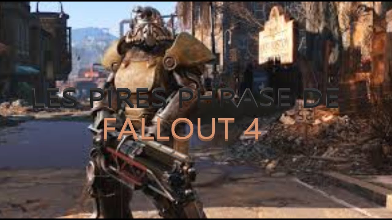LES PIRES PHRASES DE FALLOUT 4 - Tilaker 25