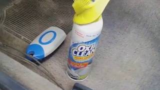 Oxi clean foam interior cleaner one of the best for fast interior detailing