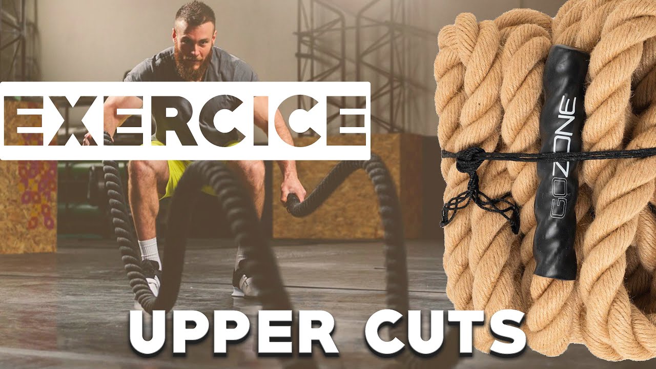 Upper Cut Rope Battle ropes - Exercise - Upper cuts - YouTube