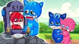 Owlette please wake up | Catboy's Family Story | PJ Masks 2D Animation | Home Daily