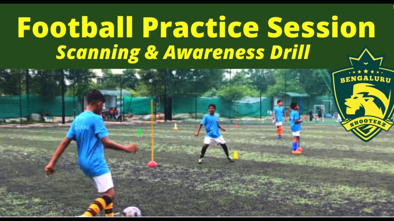 Scanning, Awareness & Passing Drills in Football YouTube