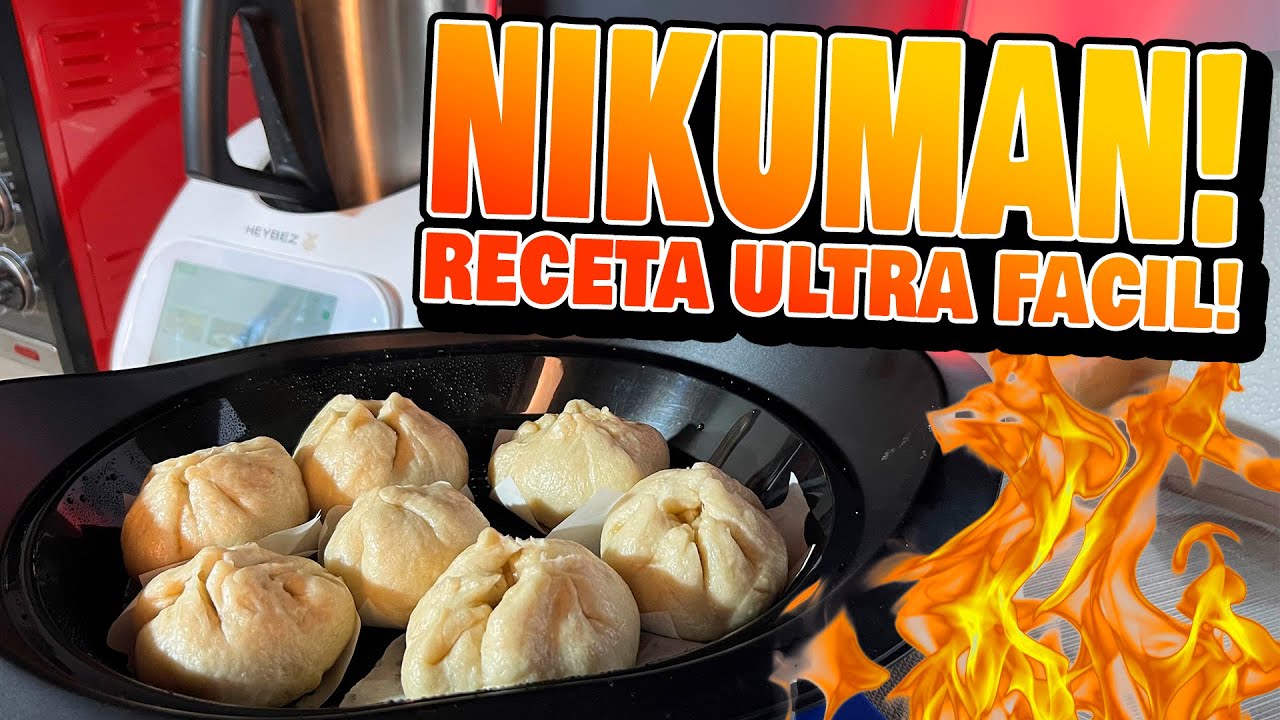 NIKUMAN IMPROVISADO 🥟 (Bollos al Vapor Japones) - Cocinando con MetaLWarrioR