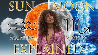 Your Astrology Explained: Aquarius Sun + Scorpio Moon | Sun & Moon Series