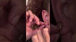 Anting hoop 2 in 1 #perhiasan #emas #anting #usaha kecil
