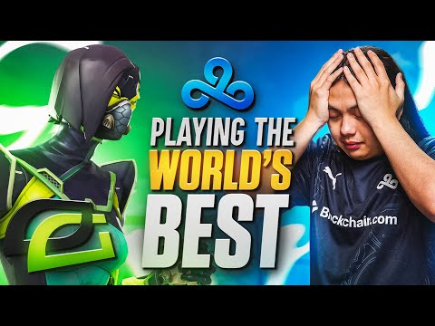 We Played vs the BEST Valorant Team in the World! | Cloud9 Comms vs. OpTic Gaming