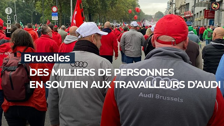 Manifestation nationale à Bruxelles - RTBF Info