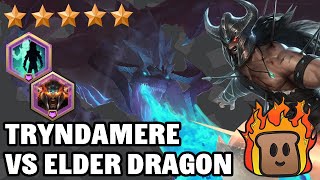 5 * Tryndamere vs Elder Dragon| Path of Champions