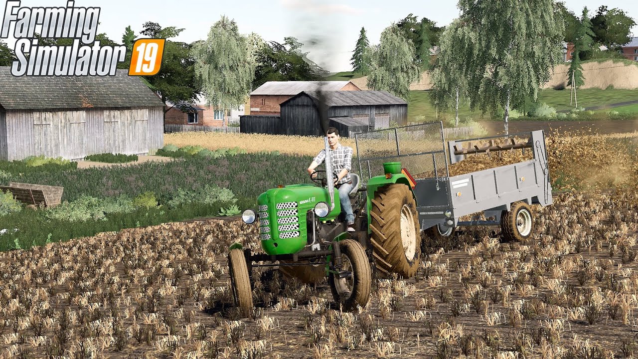 FS 19 | OLD FARM | Timelapse #11 | New/old mower. Spreader failure. Manure spreading.