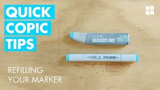 How To Refill a Copic Marker