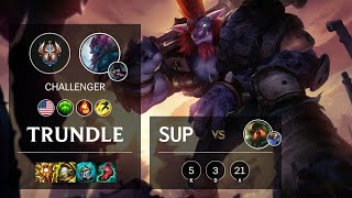 Trundle Support vs Nautilus - NA Challenger Patch 11.13