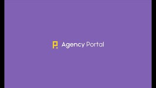 Agency Portal Demo