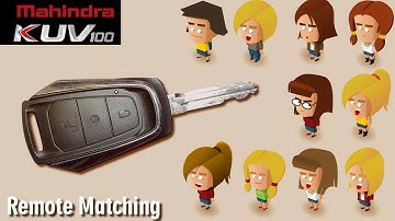 Mahindra KUV100 Remote | Flip Key | Key Repair