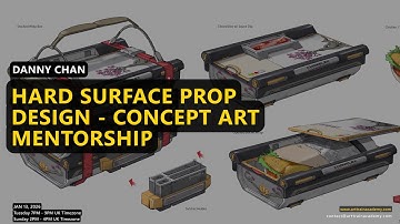 HARD SURFACE PROP DESIGN - CONCEPT ART MENTORSHIP ANNOUNCEMENT TRAILER
