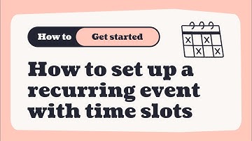 How to set up a recurring event with time slots on Ticket Tailor