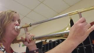 5-note scale for trombone