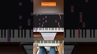 Learn to play #poovukkul on the #piano #shorts