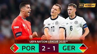40 YEAR OLD RONALDO DESTROYS GERMANY AND SENDS PORTUGAL TO THE NATIONS LEAGUE FINAL!