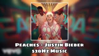 Peaches - Justin Bieber (528Hz Music, Healing Frequency)