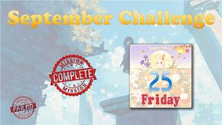 Information 25th September 2026 5-Minute Calendar Puzzle Challenge Update