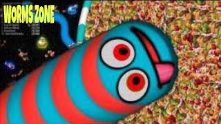 Cacing besar super lay lay lay || worms zone indonesia