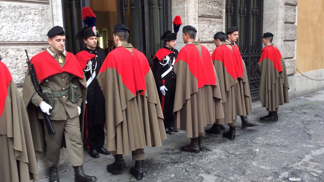 Cambio della Guardia al Senato a Roma riprese di Franco Mariani
