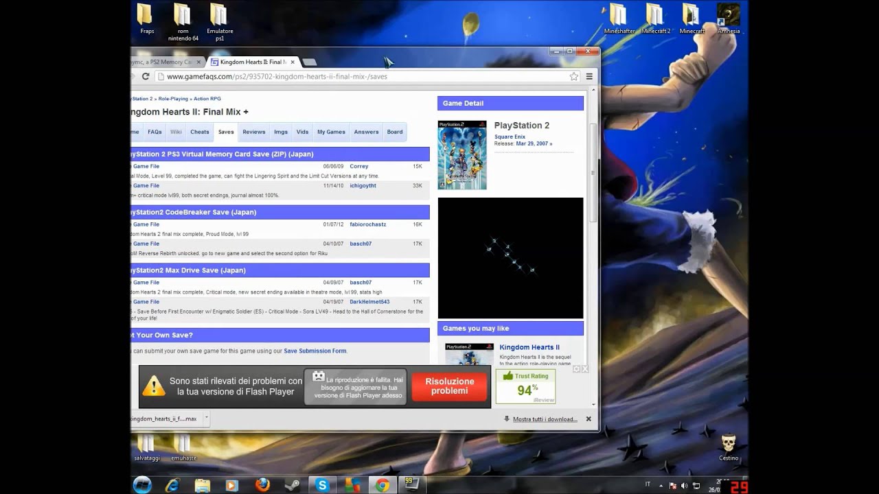SCARICARE SALVATAGGI PS2