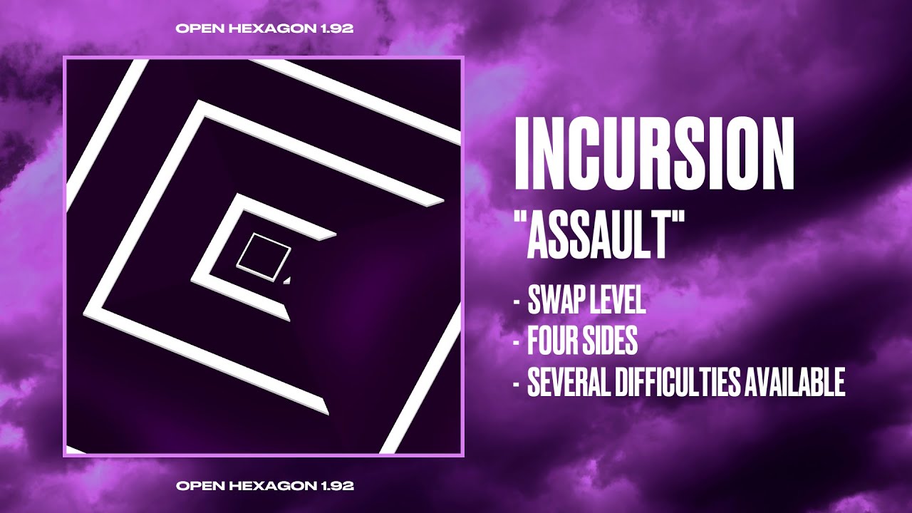 OPEN HEXAGON 1.92: Incursion (X1) - 134.9 sec. (World Record)