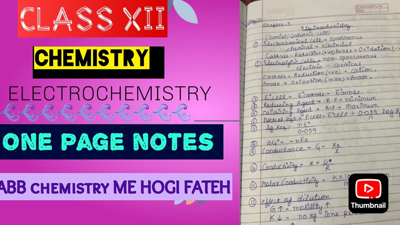 electrochemistry-full-chapter-in-1-page-short-notes-chapter-3