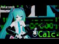 【MIKUEC】Calc. / ジミーサムP 【ライブ映像】