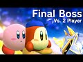 Kirby Fighters 2 - True Final Boss & All Bosses + Ending (2 Player Co-Op)