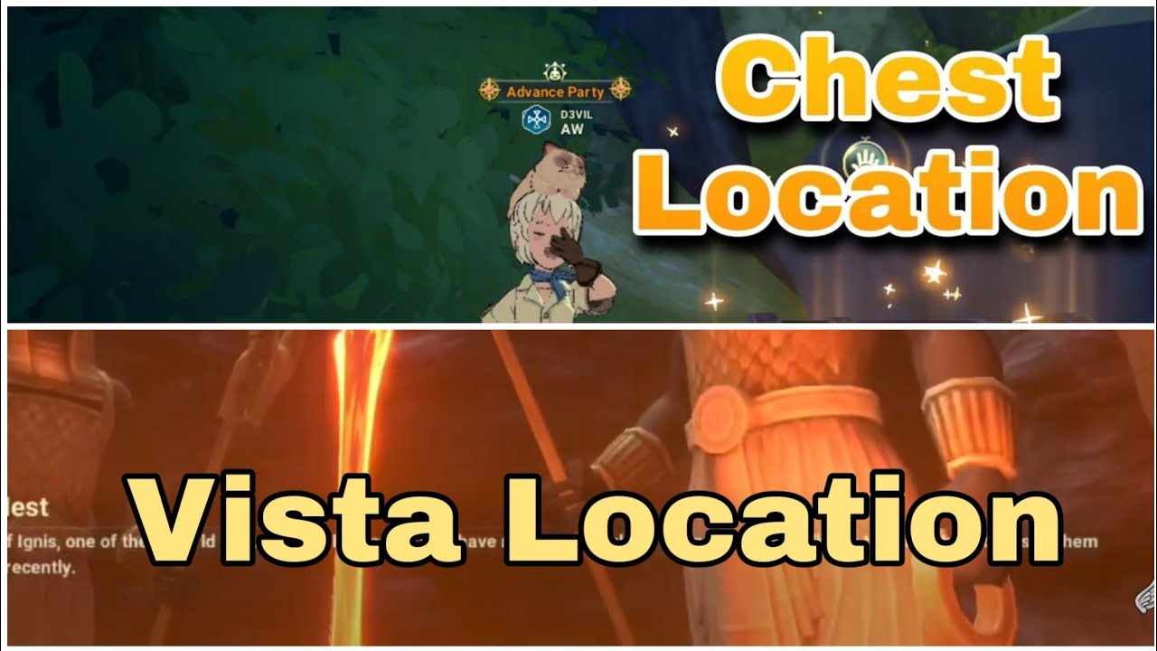Eastern Heartlands Chest & Vista Exact Location | Ni No Kuni: Cross Worlds