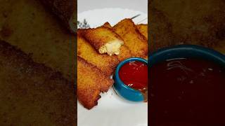 Crispy Cheese Bread Pockets 🤤 ASMR Cooking #asmr #shorts