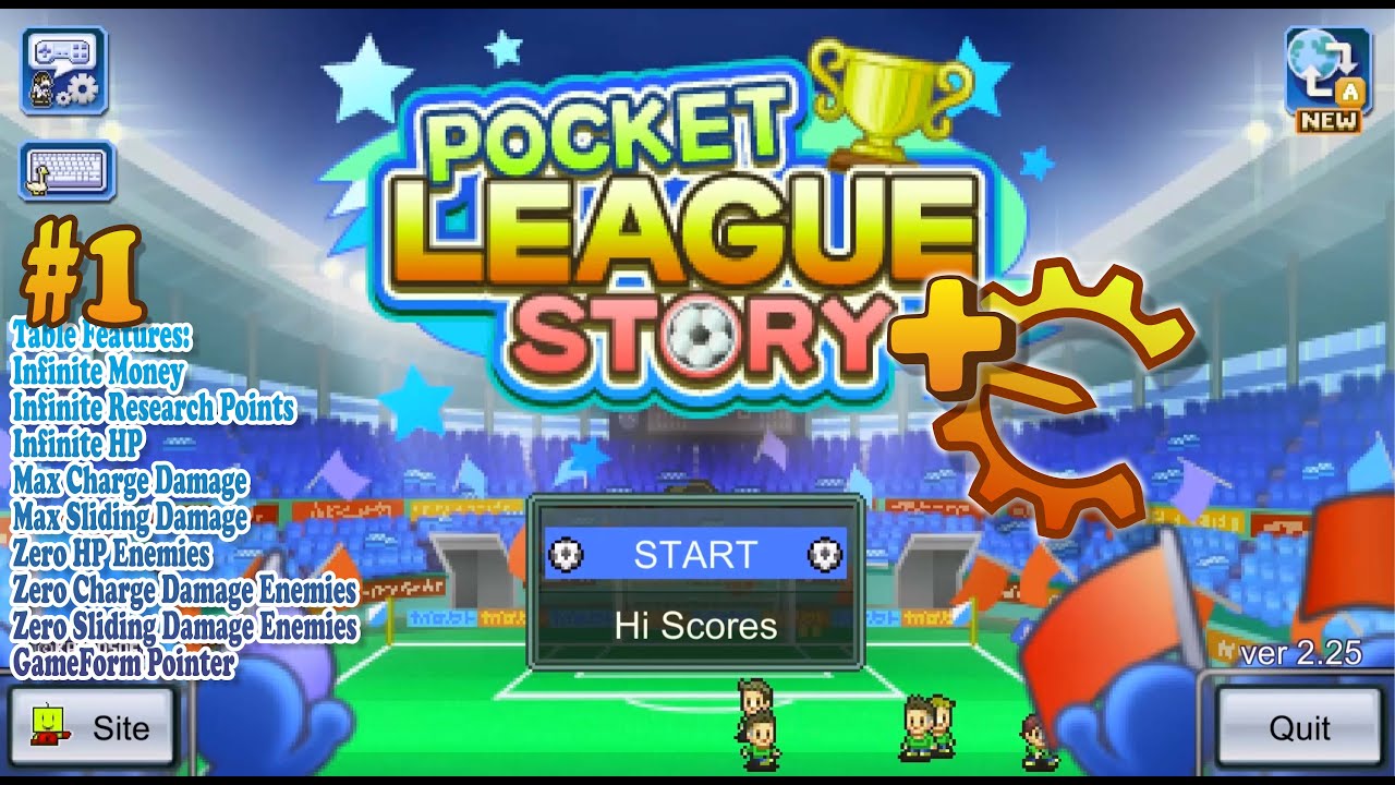 POCKET LEAGUE STORY Gameplay + CHEAT ENGINE | [#1]