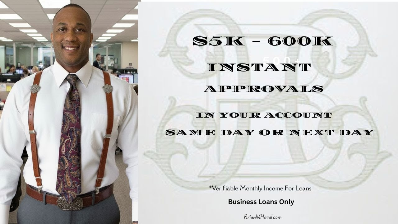 Business Loans - Working Capital Loans - Small Business Funding - Lines of Credit - Brian M Hazel
