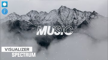 Tutorial visualizer spectrum text di android || Avee Player