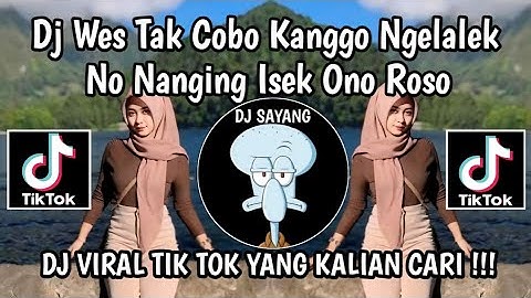 DJ WES TAK COBO KANGGO NGELALEKNO NANGING ISEK ONO ROSO|DJ KEBACUT NYAMAN X JUJUR AKU WEGAH KELANGAN