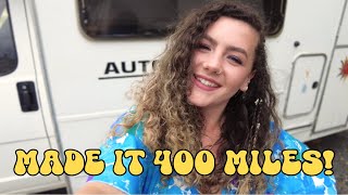TRAVELLING UP NORTH IN MY OLD VAN🚐| FULL TIME VAN LIFE UK