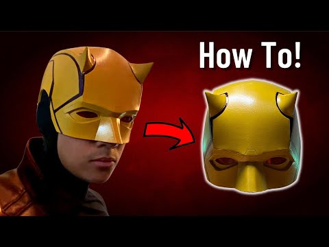 How to make the new DAREDEVIL Helmet from She-Hulk