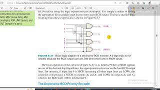 decimal to binary encoder digital logic design