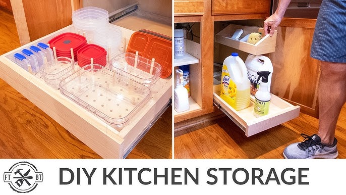 3 Simple Projects for Better Kitchen Storage 