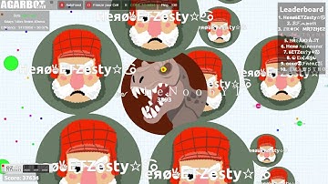 100 Bots Agarbot.ovh Agar.io Gameplay!