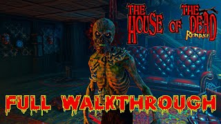 THE HOUSE OF THE DEAD: Remake - Full Walkthrough + All Endings /No Damage / No HUD / Save Scientists